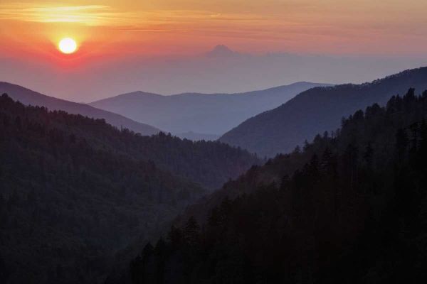 Tennessee, Great Smoky Mts Morton Overlook